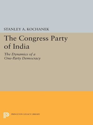 cover image of The Congress Party of India